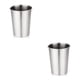 thumbnail image 1 of Wosthever Taza de café de acero taza de agua potable contenedor de bebidas de una sola capa soporte de vino a prueba de óxido regalo Camping Oficina al Plata 260ML 2piezas Wosthever CBP164773, 1 of 6