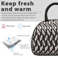 thumbnail image 2 of Sac à Lunch Géométrique – Sac Thermique Réutilisable pour Femmes & Courts Trajets, 2 of 4