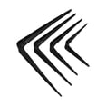 thumbnail image 2 of Nuk3y 6" x 8" L Shape Heavy Duty Shelf Bracket with Screws, 20 Pack, 2 of 6