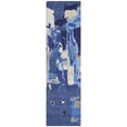 thumbnail image 2 of Addison Rugs Chantille Indoor/Outdoor Transitional Abstract Navy Washable Runner Rug, 2'3" x 7'6", 2 of 6
