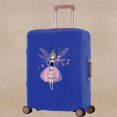 thumbnail image 1 of Luggage Cover Unisex Travel Scratch Resistant Accessory Suitcase Covers Apply To 18-32 Inch Color Print Trolley Protective Case 8Color017 M (22-25inch), 1 of 6