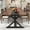 Brown Black, variant on Blotout 71" Modern Farmhouse Dining Table for 6-8 Person, Rectangular Wood Dining Table with Adjustable Feet, Kitchen Table for Dining Room, Gathering, Kitchen (Brown)