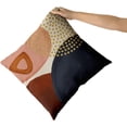 thumbnail image 2 of Abstract Boho Pillow Covers 18X18 In Aesthetic Navy Blue Burnt Orange Geometric Decorative Couch Pillow Cases Set of 2 Mid Century Modern Home Minimalist Decor for Room Bedroom Bed Cushion Outdoor, 2 of 6