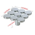 thumbnail image 4 of Utopia Alley HW338PLCH021 Tempo Polished Chrome Square Cabinet Knob  1.9 inch, 4 of 6