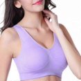 thumbnail image 3 of 6 Pack Genie Bra Seamless Sports Underwear Breathable Sexy Invisible Vest For Yoga Running, 3 of 5