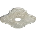 thumbnail image 3 of Ekena Millwork 17 3/4"OD x 3 1/8"ID x 1"P Peralta Ceiling Medallion (Fits Canopies up to 4 5/8"), Hand-Painted Flash Blue, 3 of 6