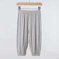 thumbnail image 4 of Wangkekeji Kids' Loose Solid Color Jogging Slacks 3 12 Years Old Suet Pants for Girls, 4 of 4