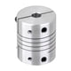 thumbnail image 2 of Acoplador de eje flexible, impresora Reprap 3D Acoplador de eje de motor, acoplamiento de motor de pasos, acoplador de eje de mandíbula de motor CNC, acoplamiento de eje de mordaza de 6.35x6mm, 2 of 5