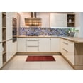thumbnail image 6 of Ahgly Company Machine Washable Indoor Rectangle Traditional Fire Brick Red Area Rugs, 4' x 6', 6 of 7