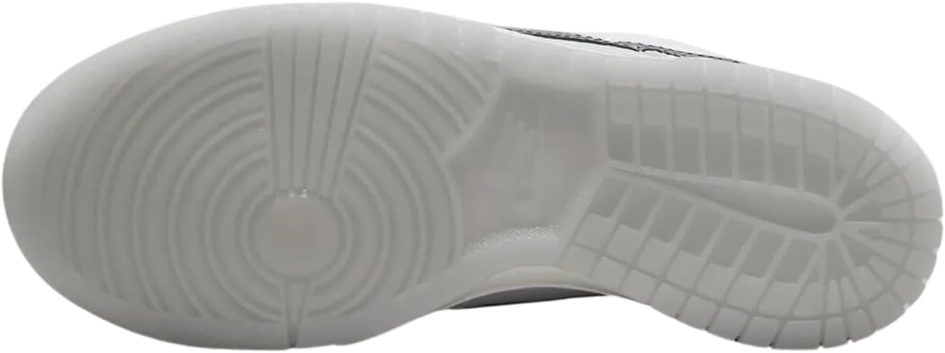 Big Kid's Nike Dunk Low White/Smoke Grey-Pure Platinum (FV0365 100) - 6