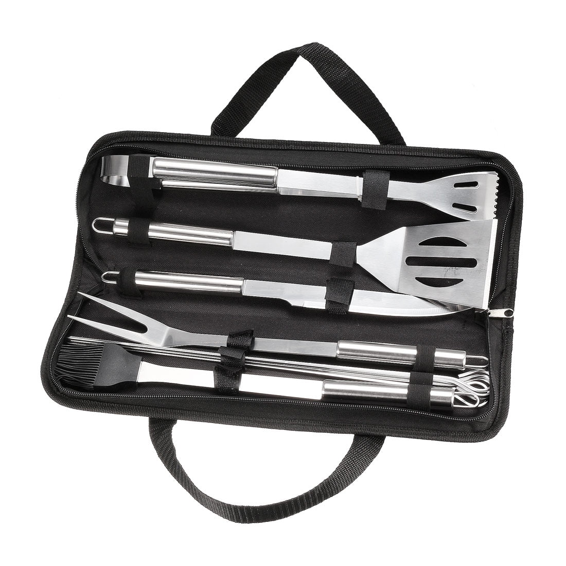 BBQ Grill Tool Set 9 in 1 Stainless Steel Barbecue Grilling