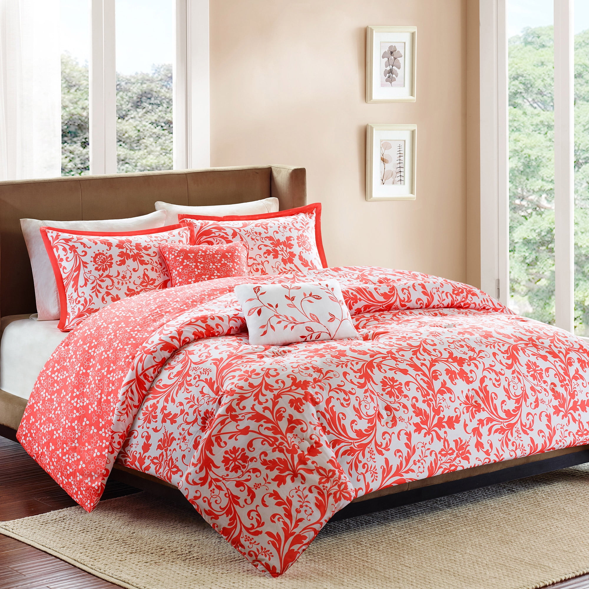 Better Homes Gardens Full Or Queen Clover Comforter Set 5 Piece