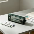 thumbnail image 5 of Veeogra Green See Through Mesh Pencil Pouch,Zipper Pencil Pouch,Cute Daily Pen Pouch,Stationery Storage Bag,Pen Organizer Case,Utility Tool Pouch,Complete Stationery Set,College Daily Organizer, 5 of 5