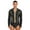 A Black, variant on YIZYIF Mens Latin Tango Professional Dance Costume Sparkle Rhinestones V Neck Bodysuit Long Sleeve Leotard A Black XL