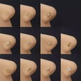 thumbnail image 2 of QQTDFG Zircon Unisex Piercing Jewelry L Shaped Nose Studs Titanium Steel Nose Nail-gold-1, 2 of 8