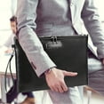 thumbnail image 3 of Storage bag,Safety Zipper Pouch With Lock Money Pouch Pocket With Office Document With Lock Slot A4 File Money Safety Zipper With 10 Slot Zipper Pouch Pocket Qisuo Huiop Siuke, 3 of 6