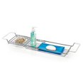 thumbnail image 3 of Home Intuition Stainless Steel Expandable Shower Bathtub Tray Over The Clawfoot Tub Bath Caddy, 3 of 5