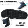 thumbnail image 4 of CHICVOMEY Women's Waterproof Insulated Snow Boots with Fur Lined Ankle Warm Comfort Slip On Shoes Ankle Boots for Women Outdoor, 4 of 6