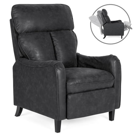 Best Choice Products Upholstered Faux Leather English Roll Arm Chair Lounge Recliner Seat Home Furniture For Living Room Bedroom W 160 Degree Best Choice Products Upholstered Faux Leather English Roll Arm Chair Lounge Recliner Seat Home Furniture For Living Room Bedroom W 160 Degree