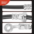 thumbnail image 5 of A-Premium Rear Passenger Brake Hydraulic Hose Compatible with Select Honda and Acura Models - Civic 1992-1995 1999-2000, Civic del Sol 1993-1997, Integra 1994-2001 - Replace# 01466S03Z00, 5 of 8