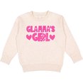 thumbnail image 2 of Inktastic Glamma's Girl Toddler Sweatshirt, 2 of 4