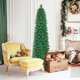 thumbnail image 3 of Costway Árbol de Navidad de 152 cm con Luces, Árbol de Navidad Artificial con Fibra Óptica Colorida y 361 Ramas de PVC, Árbol de Vacaciones Delgado para Navidad, Hogar, Tienda y Carnaval, Verde, 3 of 4