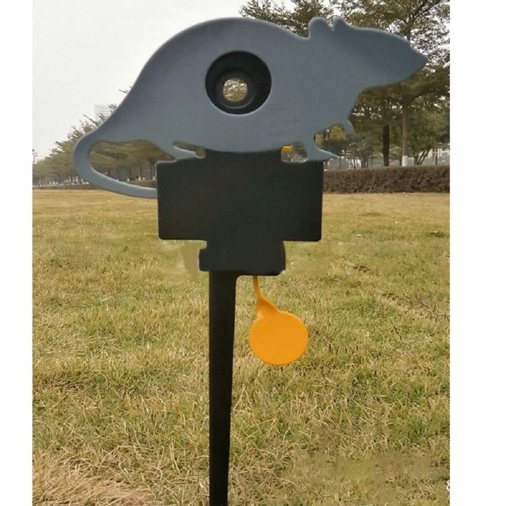 ZPAQI Metal Resetting Targets Lawn Stake Air Rifles Practice Targets Adjustable