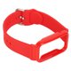 thumbnail image 4 of Correa de reloj de silicona Bling Bling con Funda protectora Mi Band 7 Pro roja, 4 of 12