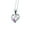 C, variant on YUEHAO Necklaces & Pendants MOM Letter Heart Pendant Mother's Day Birthday Gift Necklace B