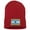 Red, variant on Top Headwear Argentina Beanie - Men's Womens Long Winter Cuff Beanie Cap, Black