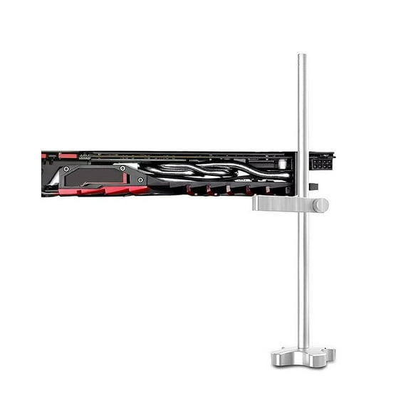 GM961 Aluminum Vertical Graphics Card Holder Single Support Jack Bracket Desktop PC Case Video Card