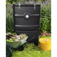 thumbnail image 7 of EJWOX Insulated Compost Bin with Ventilation System - Quickly Composting All Year Round,A Reservoir at The Bottom Design to Collect The Leachate (30 Gal,Black), 7 of 7