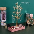 thumbnail image 2 of Monstrate Estante de joyería para mujer, caja de soporte de exhibición de maquillaje en forma de árbol de Metal, Base para niñas, tachuelas, Almacenamiento y organización del hogar, 2 of 6