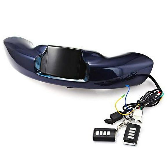 Bocina MP3/FM lamp solar con alarma MT610 para motocicleta