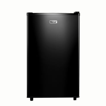 WANAI 3.2 Cu ft Single Door Mini Fridge, Silvery Estar