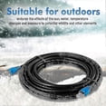 thumbnail image 4 of 50m Cat6 Outdoor Waterproof Direct Burial Ethernet Network Cable - Utp - Cca - 550 Mhz - Black 50 Meter, 4 of 5