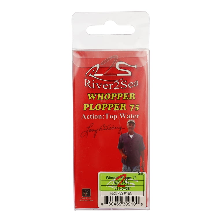 Leurre River2Sea Whopper Plopper 75 – Coloris Poudre (WPL75-21), Neuf