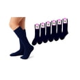 thumbnail image 1 of Pack con 6 Pares de Calcetas Escolares De Algodón Gran Galeón Para Niña Tatys Fashion  500, 1 of 3