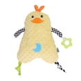 thumbnail image 1 of Manta De Seguridad Para Bebé De Felpa, Compañero De Dormir, Manta De Seguridad Para Bebé De Terciopelo Relleno, Tipo Chupete De Algodón Para Calmar Al Recién Nacido ANGGREK Pato, 1 of 8