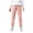 Pink, variant on Boys Girls Sweatpants Winter Warm Jogger Pants Children Winter Warm Pants Girls Fleece Sports Pants Jogging Pants