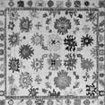 thumbnail image 1 of Ahgly Company Indoor Square Abstract Gray Modern Area Rugs, 4' Square, 1 of 4