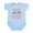 Sky Blue, variant on CafePress - Daddys Snowmobile Is Fast Infant Bodysuit - Baby Light Bodysuit, Size Newborn - 24 Months