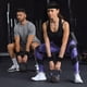 thumbnail image 5 of Conjunto de diadema y muñequeras deportivas de algodón, conjunto de diadema antiesguinces y altamente elástica absorbente del sudor, accesorios de fitness para hombres y mujeres, 5 of 5