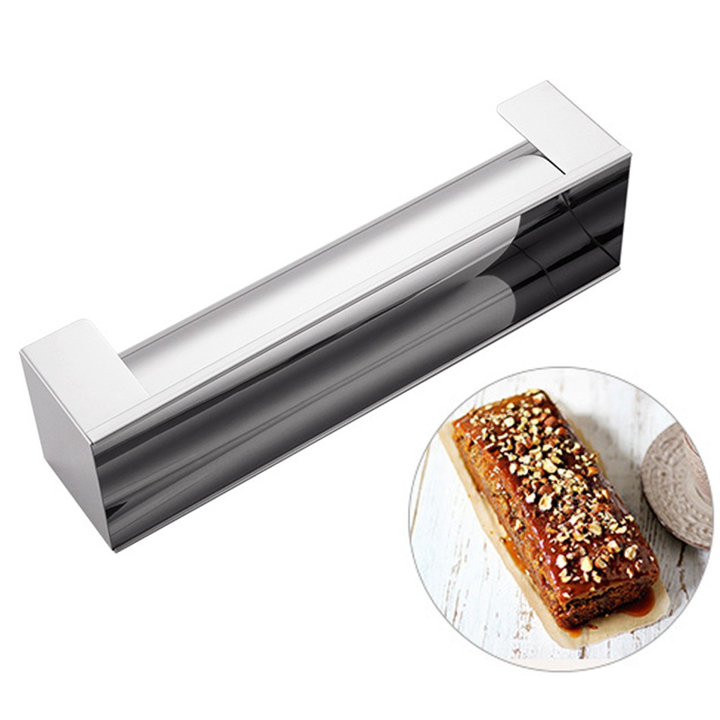 Stainless Steel Bread Loaf Pan Cake Mold Rectangle NonStick Baking