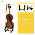thumbnail image 3 of MasteelfCA Professional Violin Folding Stand Foldable Display Musical Instrument Fiddle Floor Holder, 3 of 7