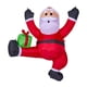 thumbnail image 1 of Inflables navideños de Papá Noel trepador, decoración inflable navideña para exteriores, adornos navideños, 1 of 9