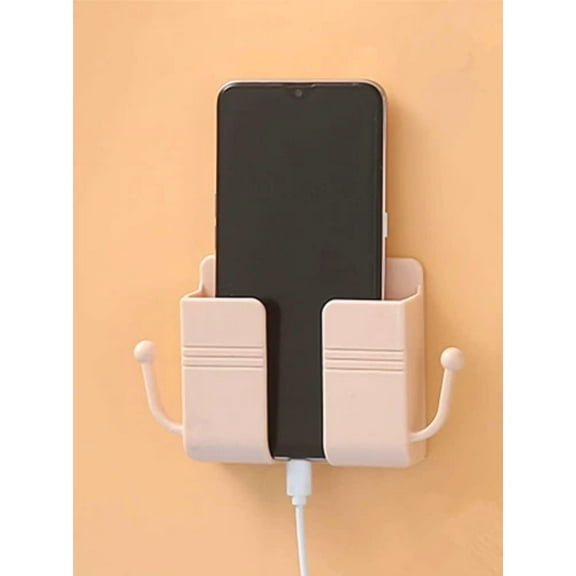 Multi-Functional Wall Hanging Hook Bracket Remote Control Storage Box, Phone New