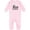 AD-Pink, variant on Sous Chef with Toque Hat Baby Romper Coveralls