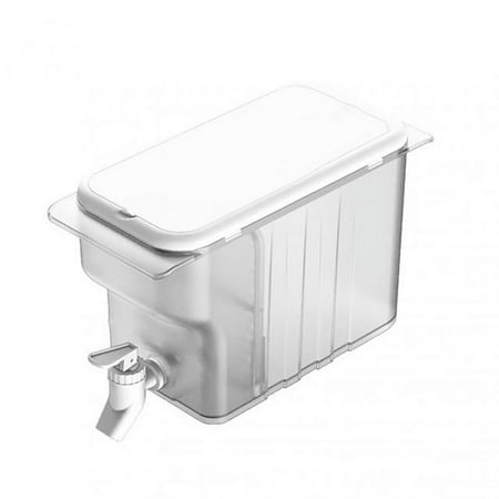 

4.5L Refrigerator Cold with Faucet Lemonade Drinkware Pot Beverage Dispenser Cool Water Bucket