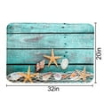 thumbnail image 6 of Bath Mats for Bathroom, Bathroom Mats Rugs No Silp, Blue Beach Washable Cover Floor Rug Carpets Floor Mat Bathroom Decorations 20x32 Inches, 6 of 9